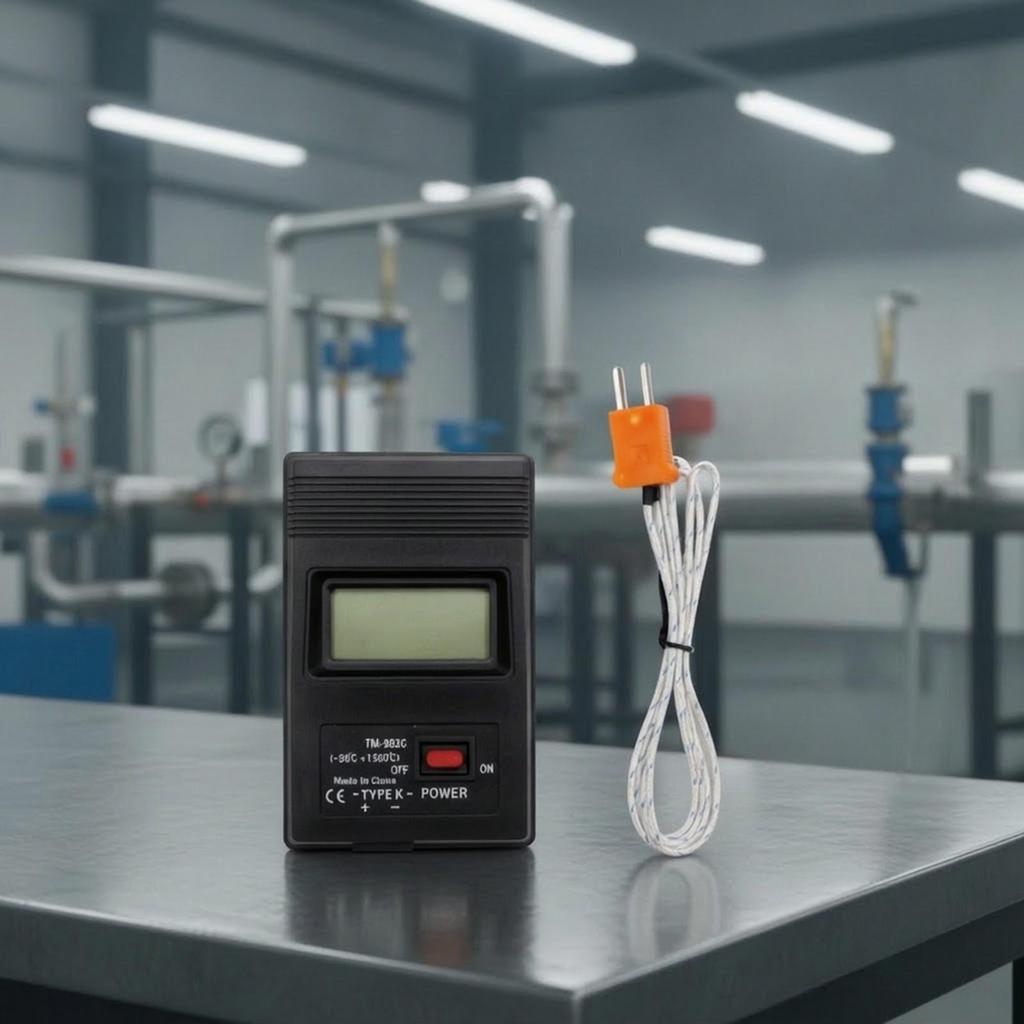 TM902C Temperature Meter Compact Type-K Thermocouple