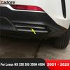 For Lexus NX 250 350 350H 450H    2024 2025 Stainless Steel Car Rear Bumper Cover Trim Molding Strip Accessories
