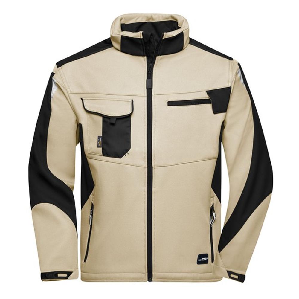 James and Nicholson Unisex Adult Strong Soft Shell Jacket