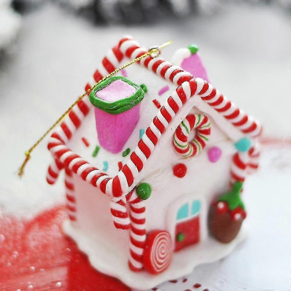 Christmas Church Village,christmas Collectible Buildings,christmas Small House, Christmas Ornament C