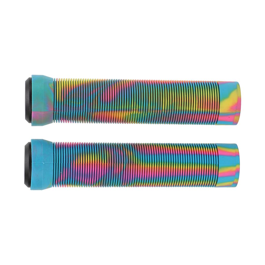 1 Pairset 22.2mm Rubber Handlebar Grips with Anti Slip Texture Mountain Bike Handle Cover