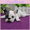 Estatueta de Resina Bulldog Francês Colecionável Presente Para Decoração de Casa e Amantes de Cães