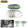 Motorcycle For ZONGSHEN Clutch Friction Plates Steel Disc Fibrous Set NC250 NC450 AVANTIS ENDURO MOTOLAND KAYO BRZ Pit Dirt Bike