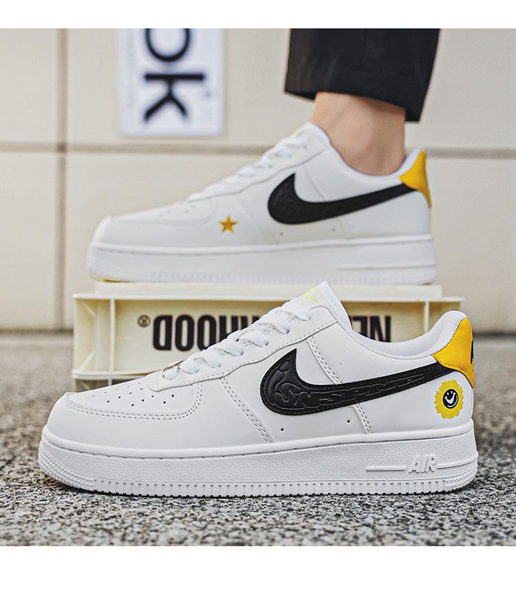 AJ Putian AF1 Air Force One Místo činu Černý bojovník Pánské nízké tenisky