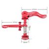 Aluminum Alloy Wrinkle Seat Post Lever Durable Lock Spit Cycling for Bromine