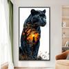 5D DIY Full Square Drill Diamond Painting Animal Kit Home Decor Art 45x75cm