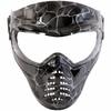 Axel Arms Sports Full Face Guard Goggles Black Snake Face Guard