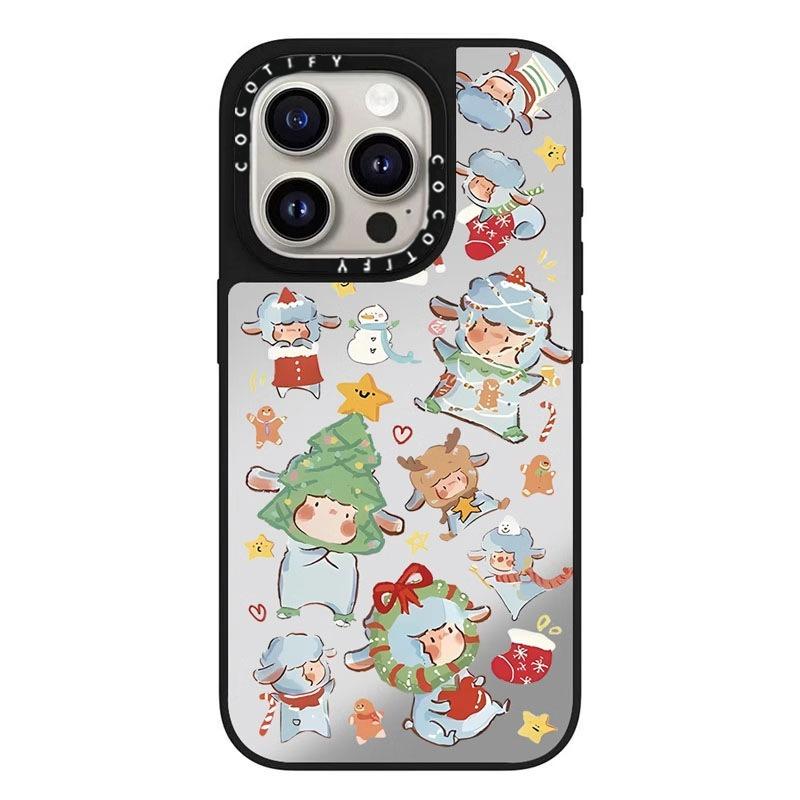 Für IPhone16Pro für Apple 15Promax Handyhülle 12 Spiegel 13 Trendmarke Kreativ 14 Sturzsichere Hülle