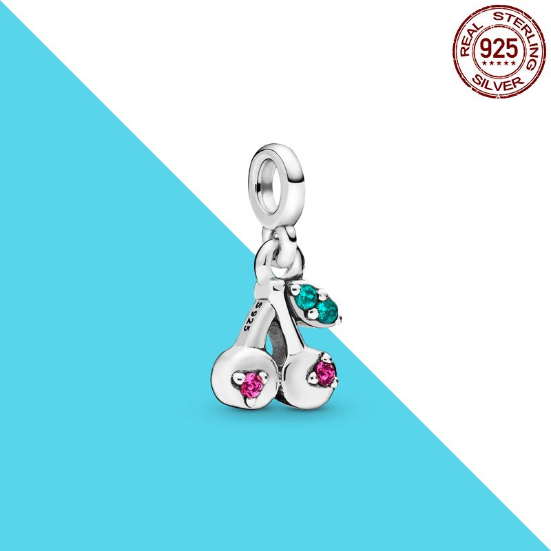 925 Silver Me Series Eye Medallion Pendant Charms for Bracelet Necklace DIY Link Earring Styling Two-ring Connector Jewelry