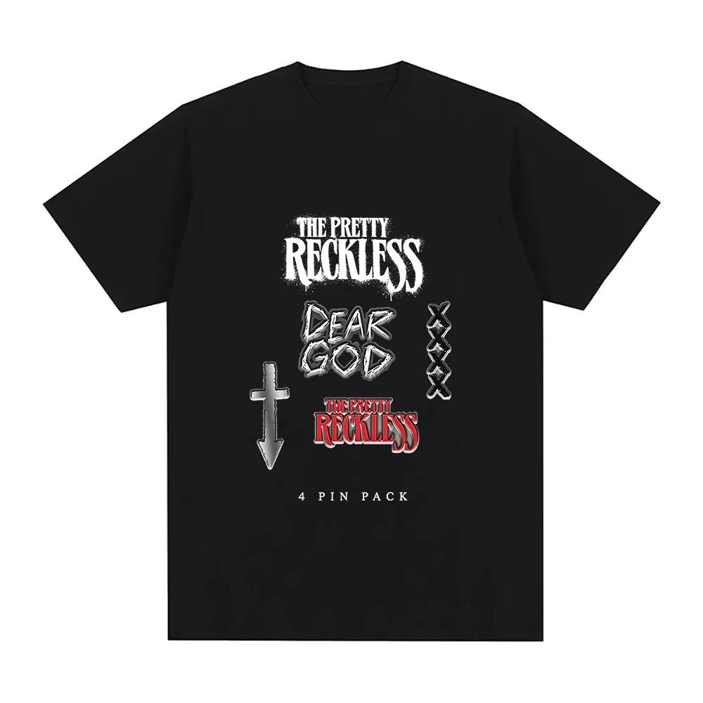Bavlněné tričko The Pretty Reckless 2026 Nové Tour Grafický potisk Trička Streetwear Dámské Pánské Ležérní Módní Top