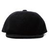 Basic Enchi POLARTEC Short Short Brim Umpire One Size Fits All Cap, Cap, Warm, Lightweight, SDGs, Fleece, Women's & Men's, (One Size, Black)