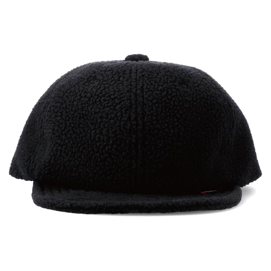 Basic Enchi Umpire Cap Polartec Warm Lightweight Sustainable Fleece Unisex Black