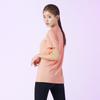 Swt25048-04 Air Mesh T-Shirt Peach Pink