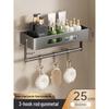 HANDUNYOU Punch-Free Bathroom Shelf
