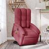 VidaXL Reclining Massage Armchair, Relaxation Chair with Adjustable Backrest and Footrest, Living Room Seat, Modern, 3204107