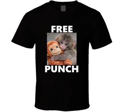 Free Punch Tee Viral Orphan Monkey Zoo T Shirt
