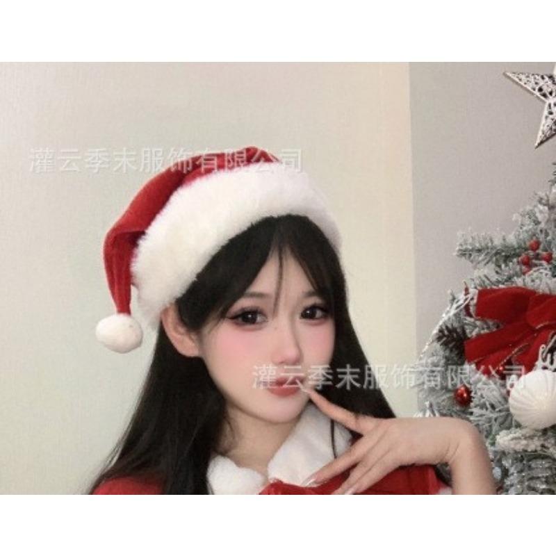 Sexy Lingerie Princess Look! Christmas Shawl Velvet Dress Sexy Lace-up Waist Pure Lust B82