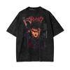Camiseta Anime Guts Berserk de Japón Vintage Oscura Desgastada Espadachín Regalo Retro Manga para Hombre Mujer Espadachín Negro Ropa Verano Nueva Camiseta