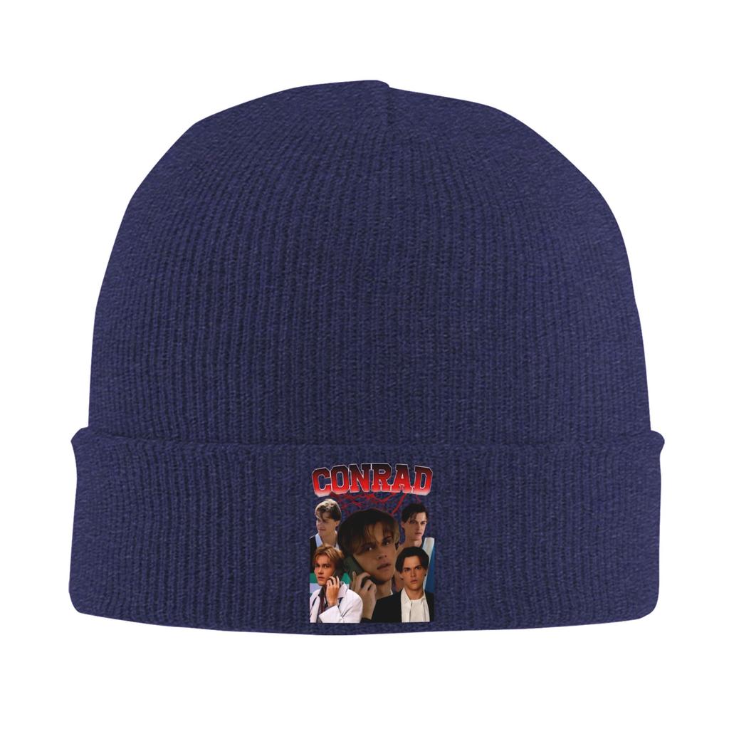 Conrad Fisher Retro   Beanie Hats  Bonnet Hats Adult Unisex Casual Outdoor Knitting Hat Autumn Winter Graphic Warm Soft Caps