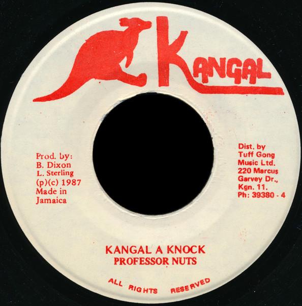 

7-дюймовая пластинка PROFESSOR NUTS Kangal A Knock NONE Kangal 1987 Ямайка Регги Ска Даб Б/у