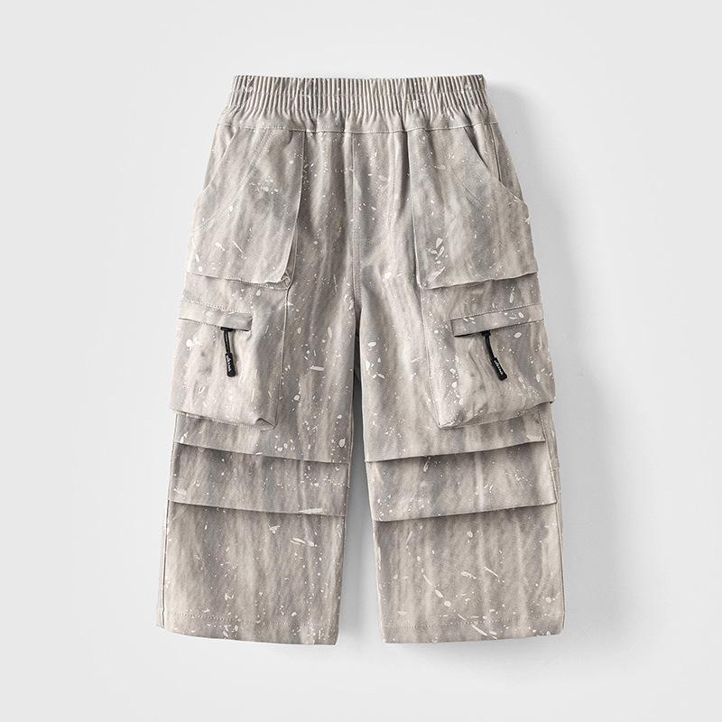 

Детские повседневные широкие брюки-парашюты для мальчиков - Стильные и свободного кроя 140 cm