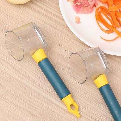 1 PEZZO Coltelli per Sbucciare con Scatola di Conservazione Strumento per Sbucciare Leggero e Comodo per Cetriolo
