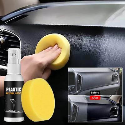 30ml/50ml/100ml Automobile Întreținere interioară Piese din plastic Reșapare Agent de reparare Ceară Curățare Instrumente Curățare panou