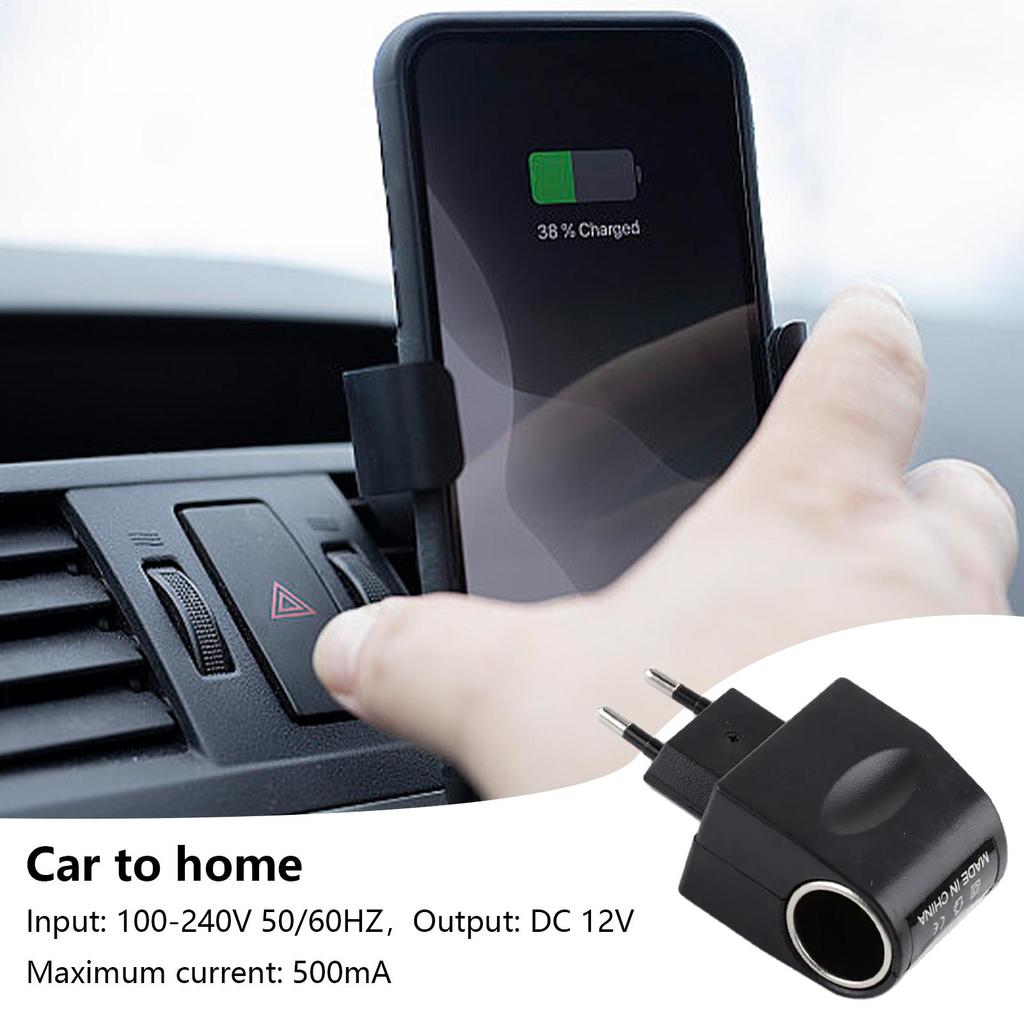 Adapter Plug For Car Stable Converter Car Power Adapter Socket Converter Power Converter Household Auto Converter Car Accessory