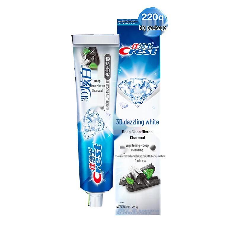 

Crest 3D White Micro-Charcoal Toothpaste