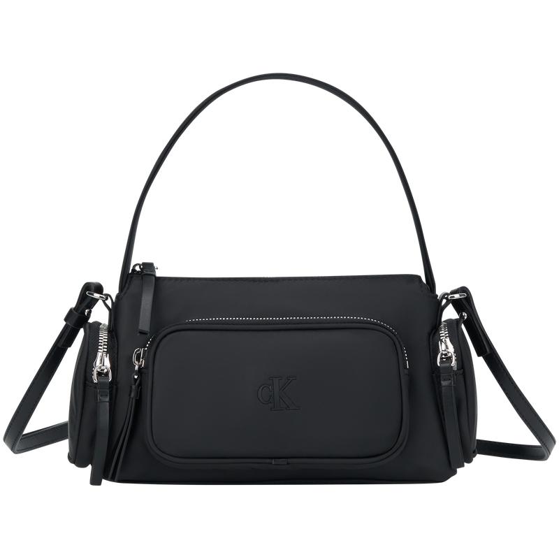 

Calvin Klein Multi-Pocket Vintage Handheld Small Square Bag Women Handbags Space-Black 4F3132G-UB1 Basic Set (Bag)