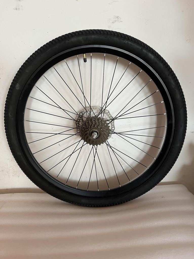 All-Aluminum Bicycle Wheelset - Front & Rear Rims, Inch Size Accessories