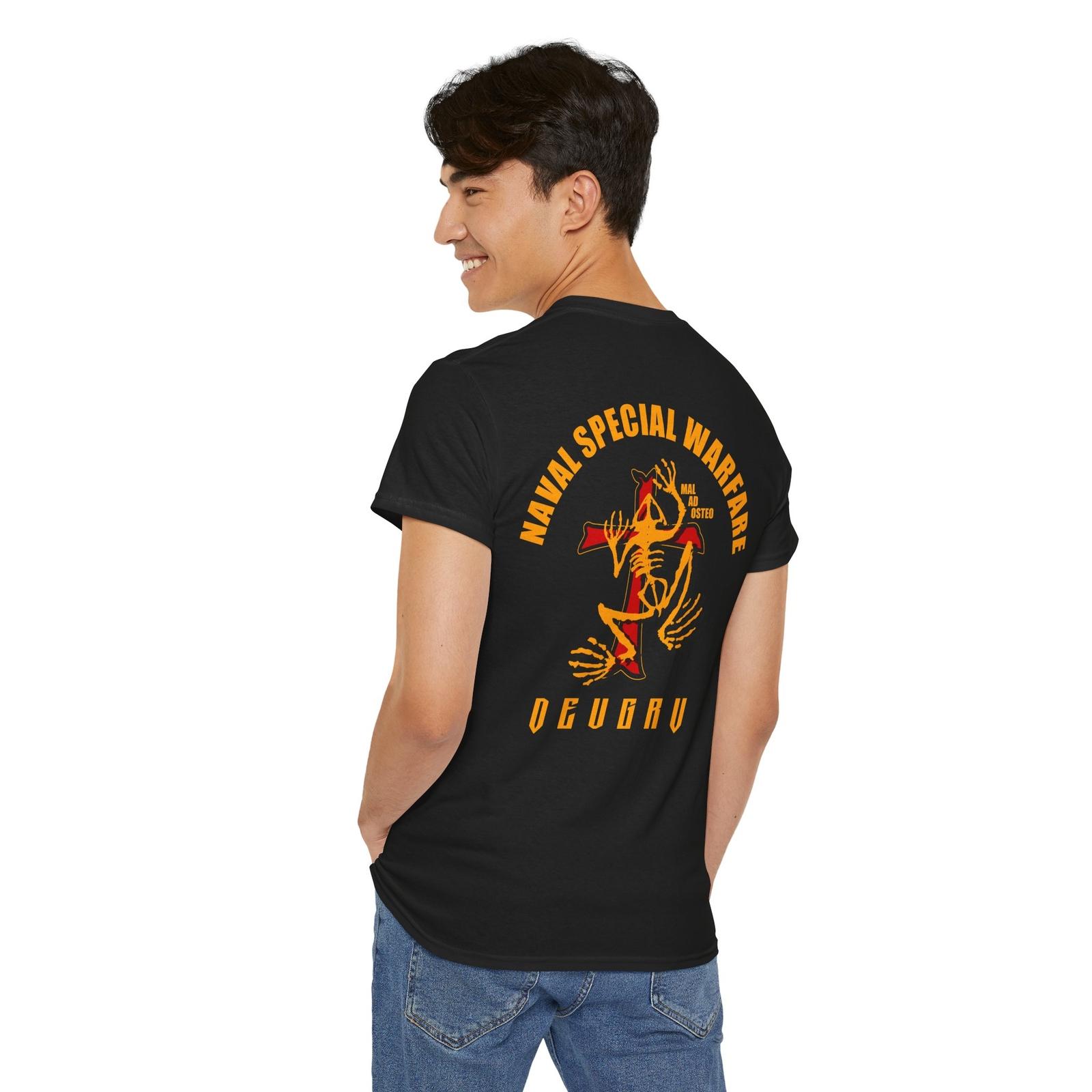 Navy Seal Team 6 DEVGRU Gold Squadron Knochenfrosch T-Shirt 100% Baumwolle Rundhals Kurzarm Sommer Lässig Herren T-Shirt Streetwear 4XL black