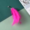 Cat Feather Toy Accessories False Mouse Worm Toy with Bell Kitten Cat Toys Interactive Replacement Refill Foam Ball Training