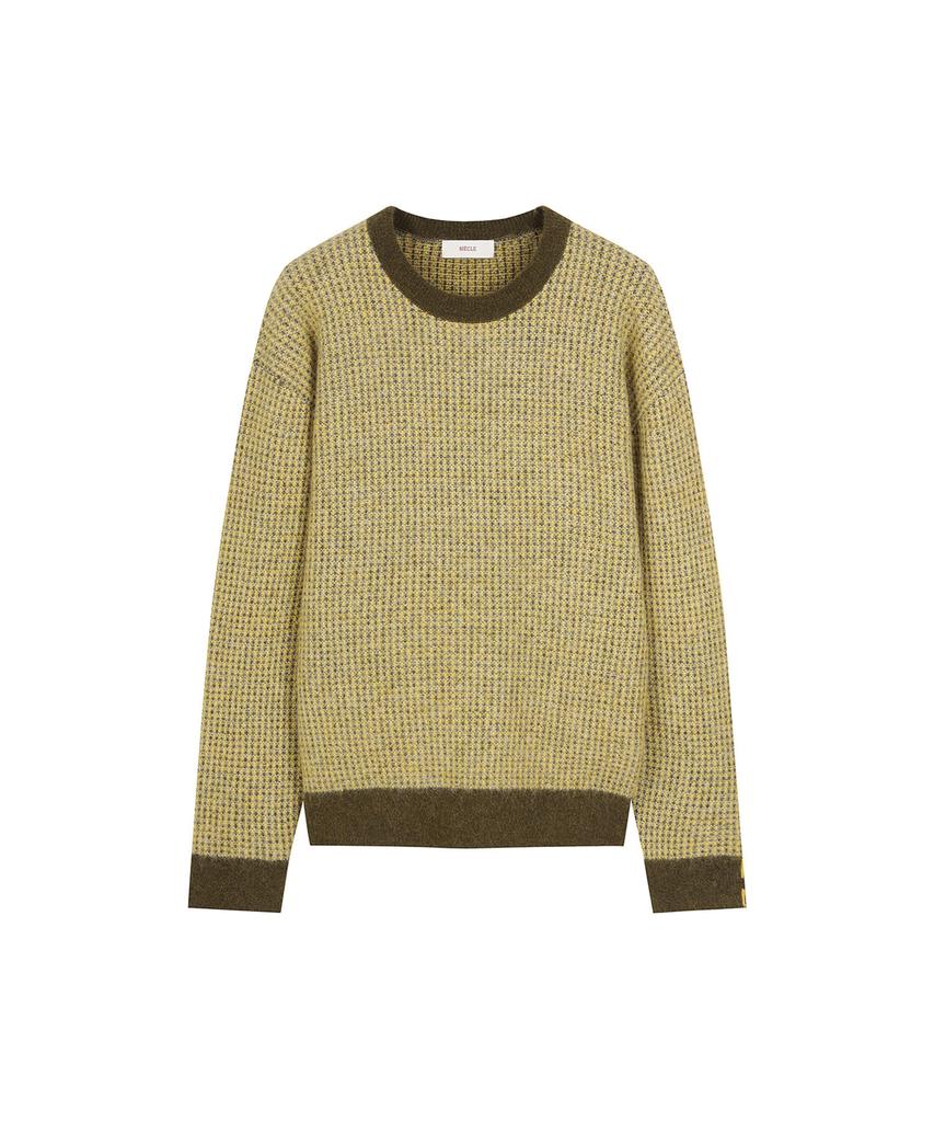 SIECLE Alpaca Multicolor Knit (Olive)