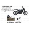 Royal Enfield Guerrilla 450 "Black Bar End Mirror With Mount" Pair