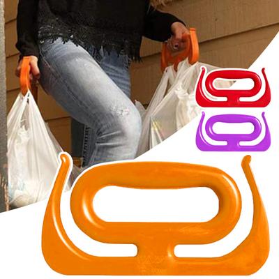 Grocery Bag Carrier Handle Heavy Duty 80lbs Per Grip Labor-saving Handle Carry Reusable Multiple Bags Grip for Elderly Arthritic