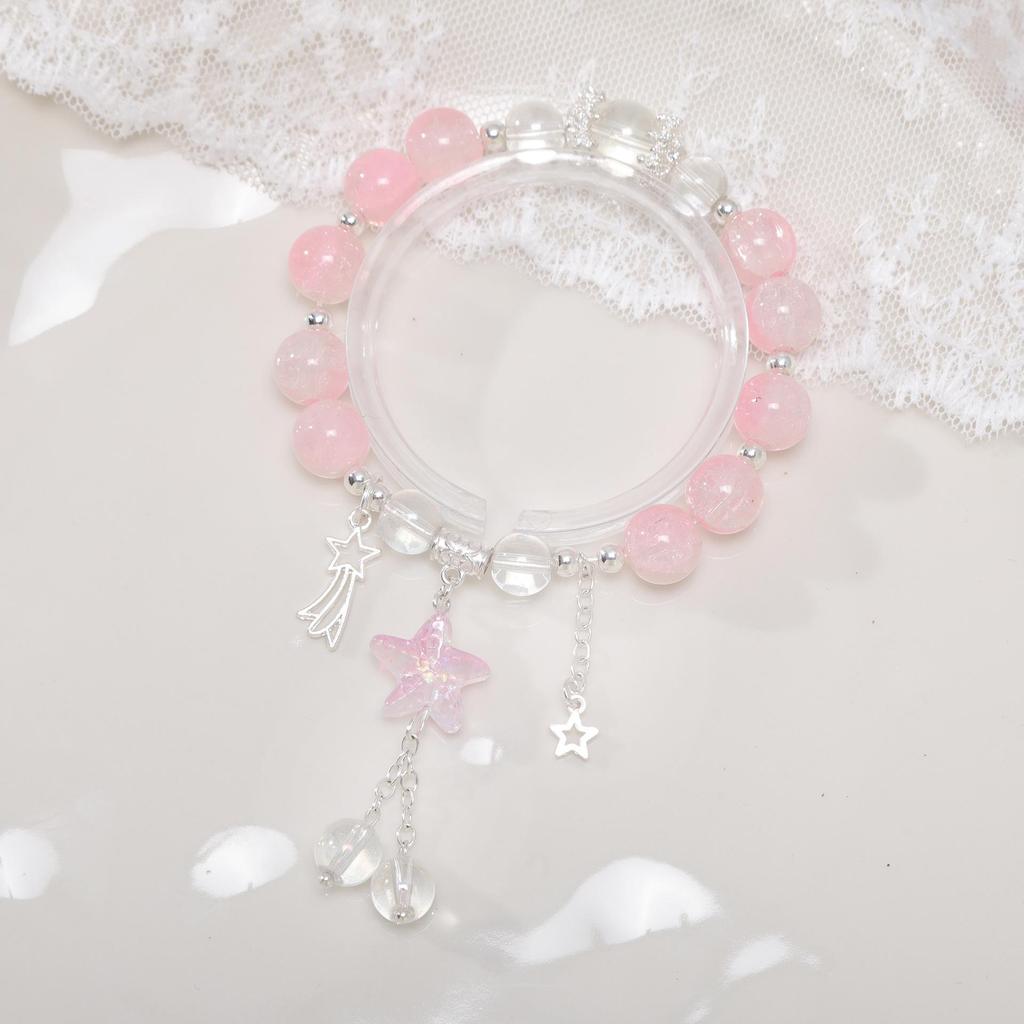 Mori Style Starry Sky Crystal Butterfly Bracelet - Elegant, Versatile Fairy Design for Women and Best Friends
