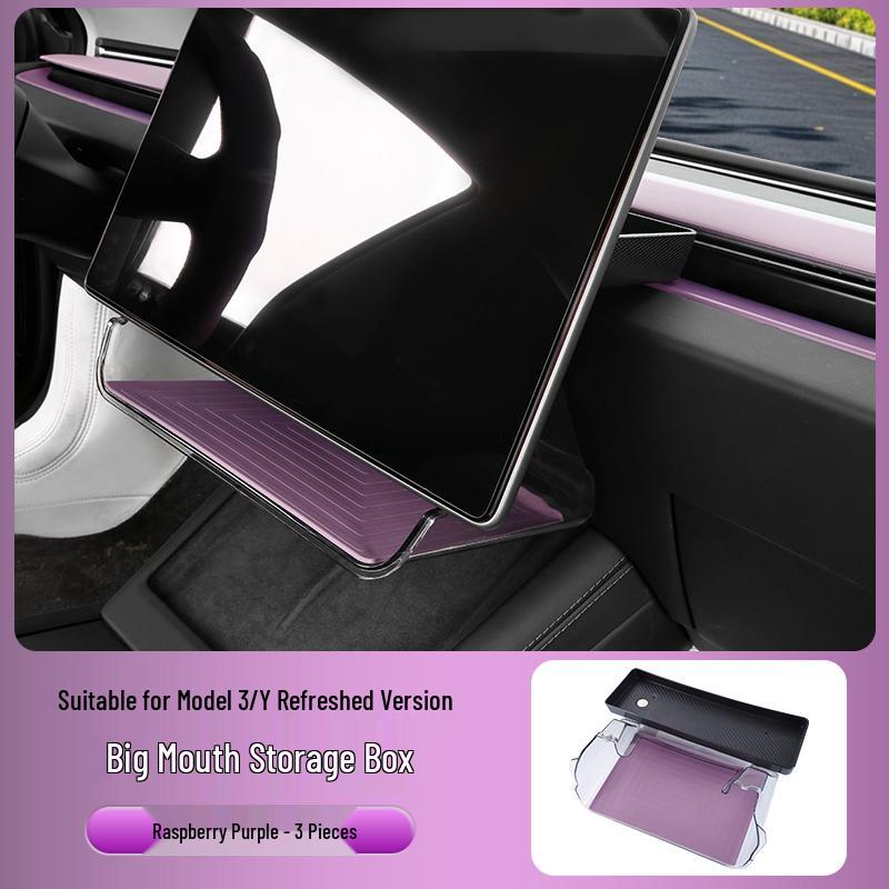 Tesla Model Y/3 Refresh Center Console Wireless Charger Silicone Pad