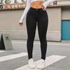 Damen Jeans mit hohem Bund, Po-Lifting, Slim Fit, Europäischer & Amerikanischer Stil