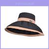Polyester Wide Brim Sun Hat With Breathable Design For Summer Outdoor Activities