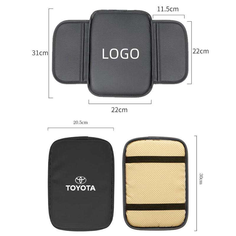 Für Toyota 2026 Heiße Radkappen Auto Armlehnenmatte Mittelkonsole Leder Schutzpolster Für Toyota Gazoo Racing TRD Corolla Yaris