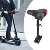 Scooter Seats Replacement Electric Scooter Folding Saddles Seats Adjustable Shock Absorption Seats Chair Easy Installation