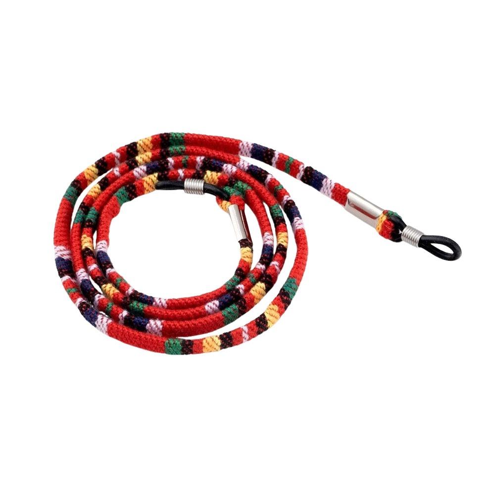 Durable Bohemian Sunglass Chain Neck Cord Adjustable Eyeglass Lanyard Nonslip Anti Drop Glasses Rope Summer