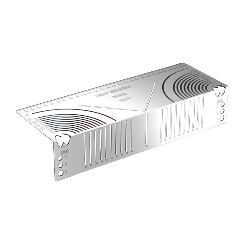 Adjustable Steel Bending Marking Gauges Square Metal Pipe Precisions Parallel Line Layout Tool Upgrades for 90 Degree Curves