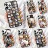 Mèmes Chat qui Pleure Coque de Téléphone Souple pour iPhone 17 Air 16e Pro max 15 Pro 13 14 Plus 11 12 MagSafe Magnétique Coque