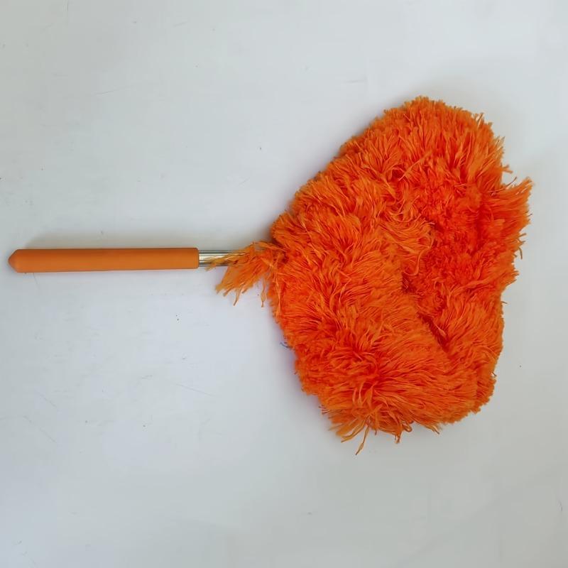 1PC Ceiling Fan Dust Collector with Telescopic Rod - Removable Brush Head for Easy Cleaning - Suitable for RV and Home Use