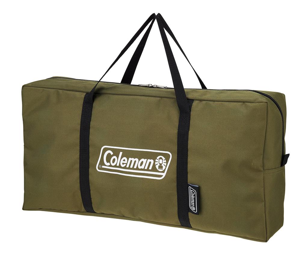 COLEMAN Compact Chair and Table Set for Outdoor Camping, BBQs, Picnics, Foldable, Portable, with Drink Holder and Storage Case, Family Duo