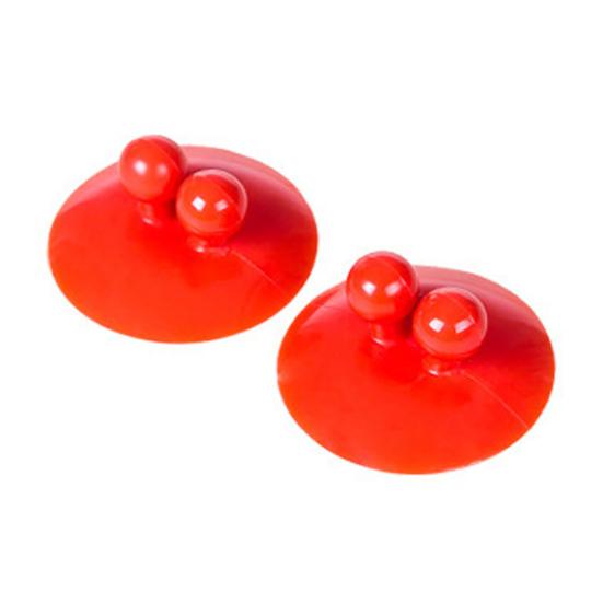 2Pcs Multifunction Vacuum Strong Sucker Kitchen Bathroom Wall Hook Hanger Holder