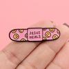 Jesus & Bible Enamel Pin Inspirational Christian Brooch Pines Lapel Pins Badge On Backpack Clothing Accessories Jewelry Gifts