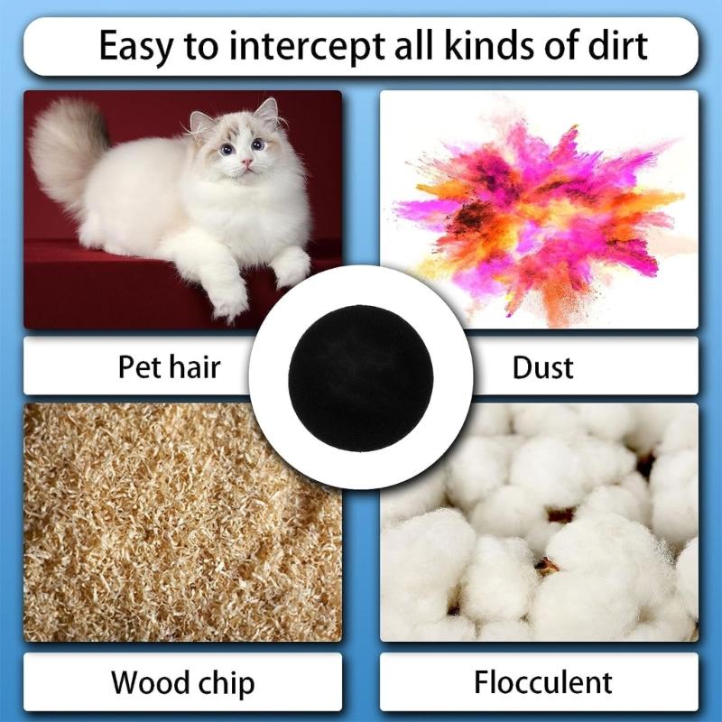 6Pieces Hepa Filter Sponge Replacement for  P1 Pro Pet Grooming Kits Vacuum Cleaners Accessories Sponge Spare Part